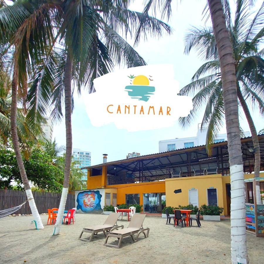 The Cantamar Beach Hostel Santa Marta  Exterior photo